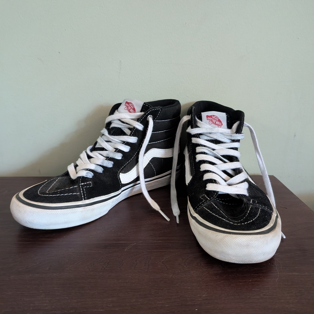 Vans Classic Black and White High-Tops